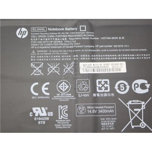 Pin dùng cho laptop HP Envy 4-1000 ,Envy 4-1110,Envy TouchSmart 4-1000 EL04XL,hstnn-ib3r,hstnn-ub3r