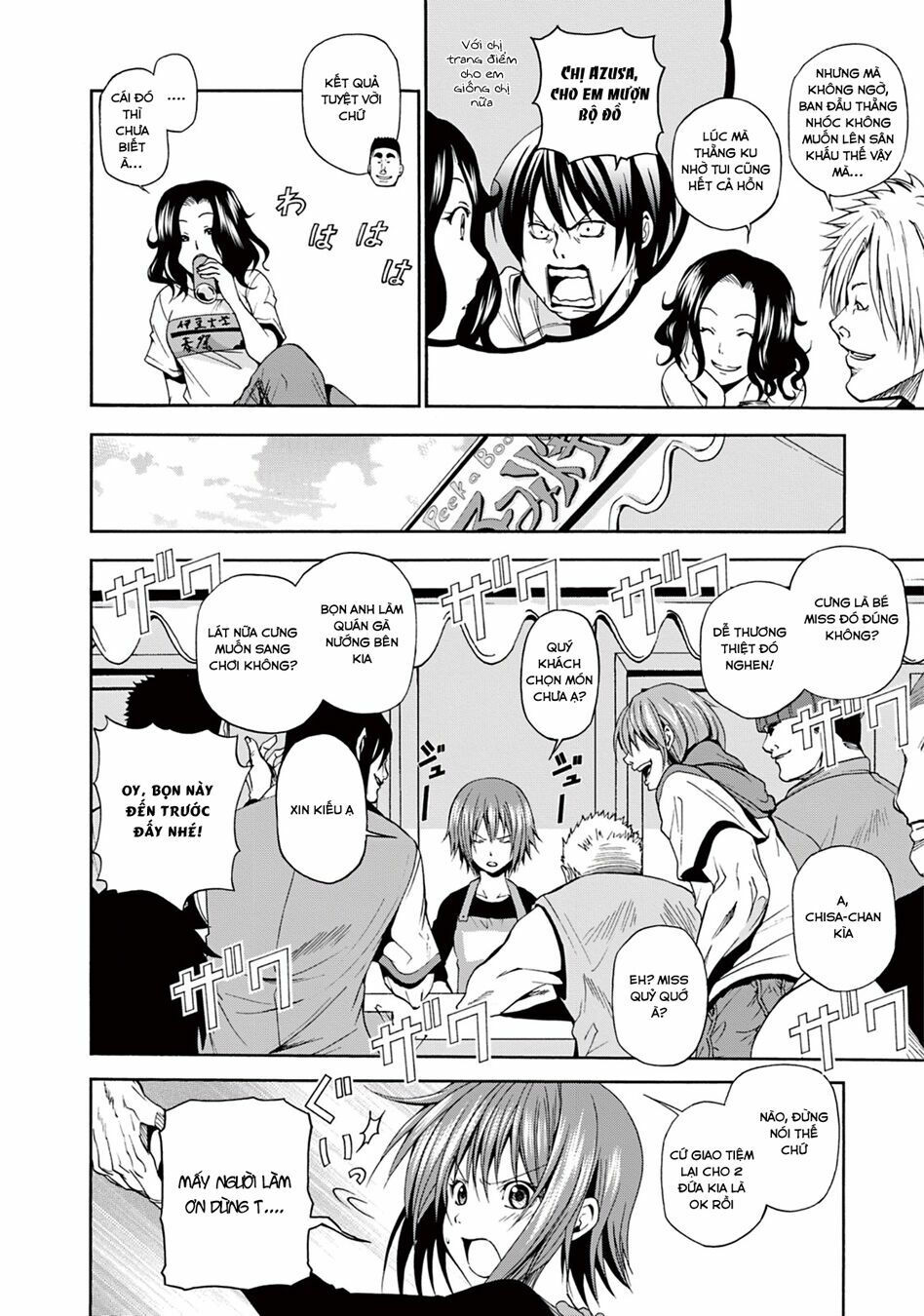 cô gái thích lặn - grand blue chapter 8 34