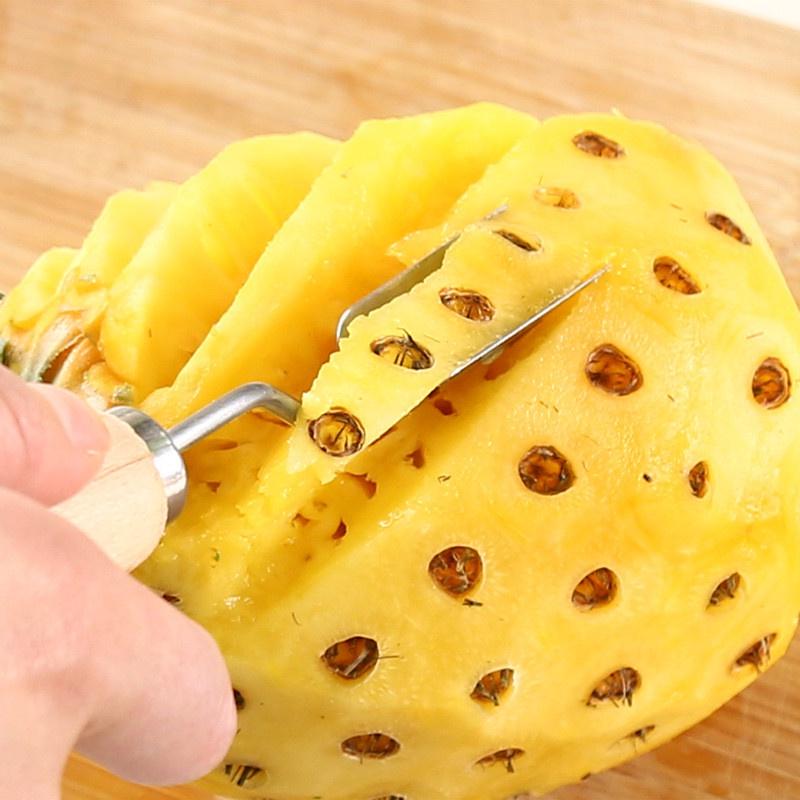 Dụng cụ gọt thơm thông minh pineapple knife tặng kèm dụng cụ cắt mắt thơm