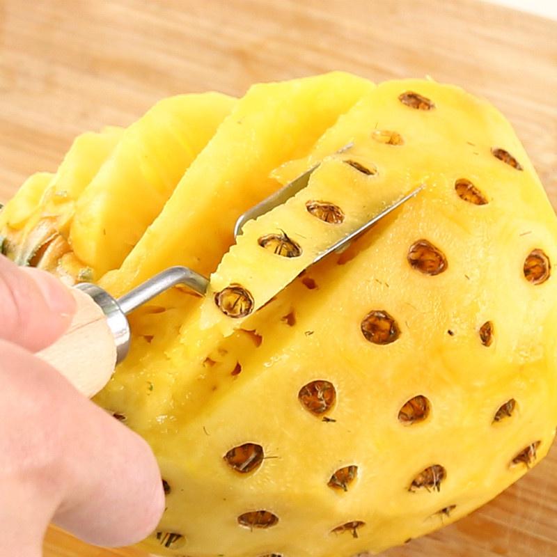 Dụng cụ gọt thơm thông minh pineapple knife tặng kèm dụng cụ cắt mắt thơm