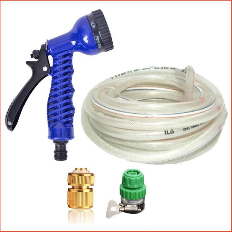 Bộ dây vòi xịt rửa xe, tưới cây, dọn dẹp nhà cửa 3-5m  206843