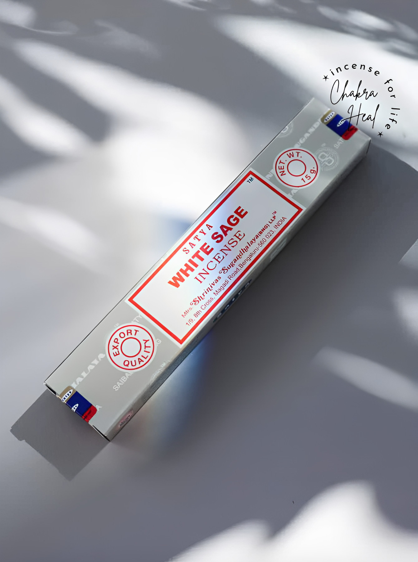 White Sage Satya Incense Hương Xô Thơm Trắng Làm Sạch Năng Lượng l Chakra Heal Incense