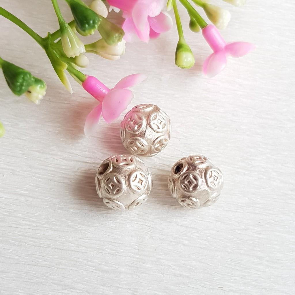 CHARM ĐỒNG TIỀN XỎ NGANG - 8MM - 120K/C