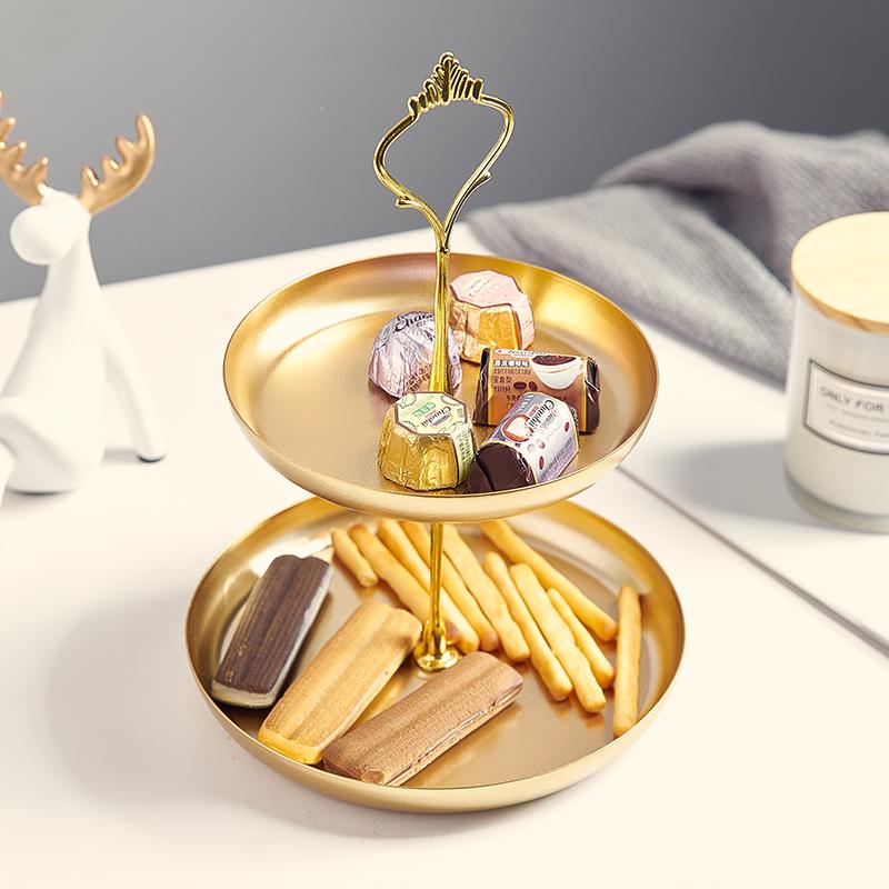 2 Lớp Hoa Quả Khay Chứa Giá Đựng Bánh Họ Đảng Món Tráng Miệng Có Giá Để Đồ Trang Trí Đám Cưới Snack Giá Phụ Kiện Nhà Bếp