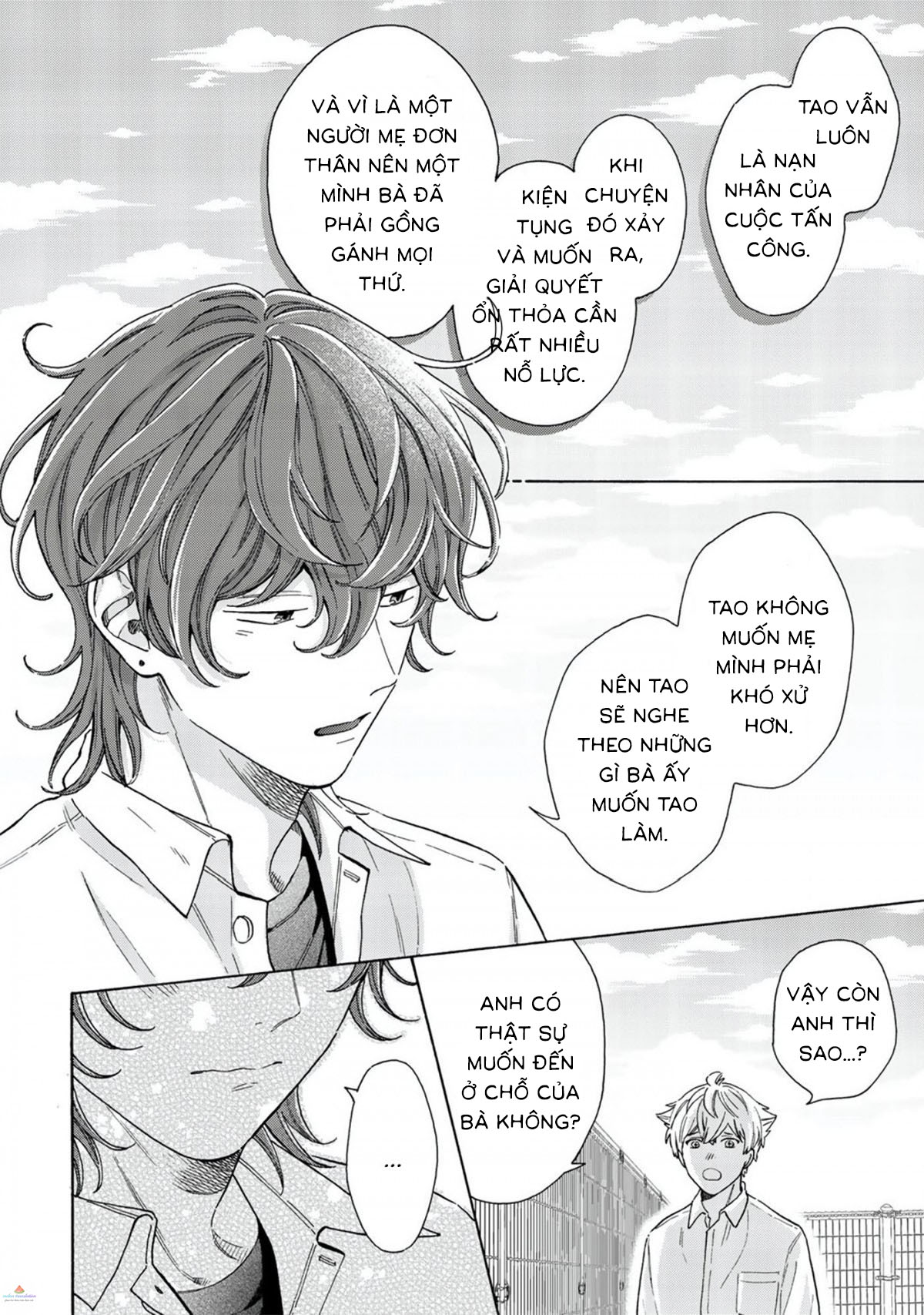 ngôi sao hạng nhất được vẽ bằng nụ hôn chapter 4 28