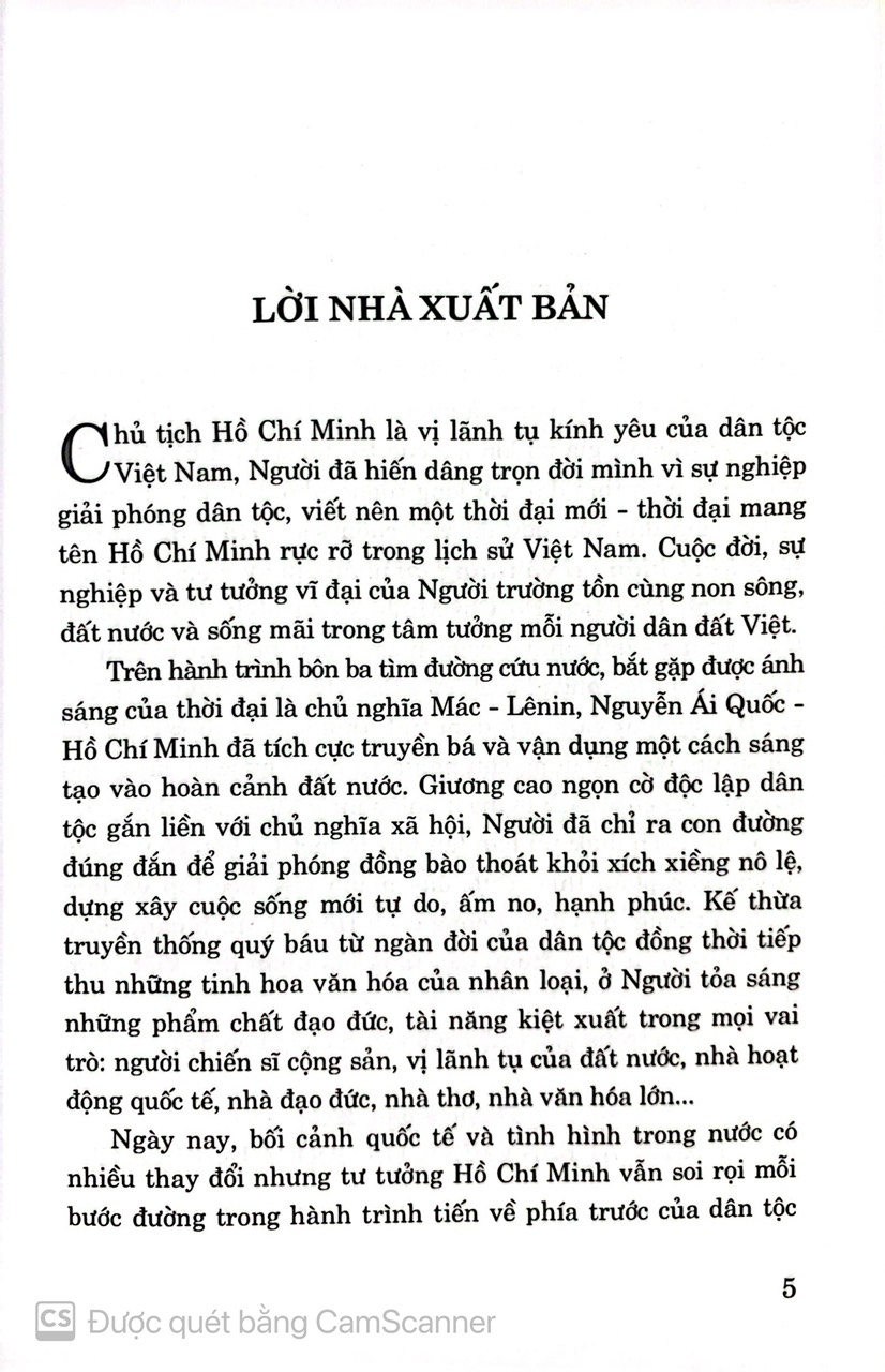 Hồ Chí Minh - Quá khứ, hiện tại và tương lai