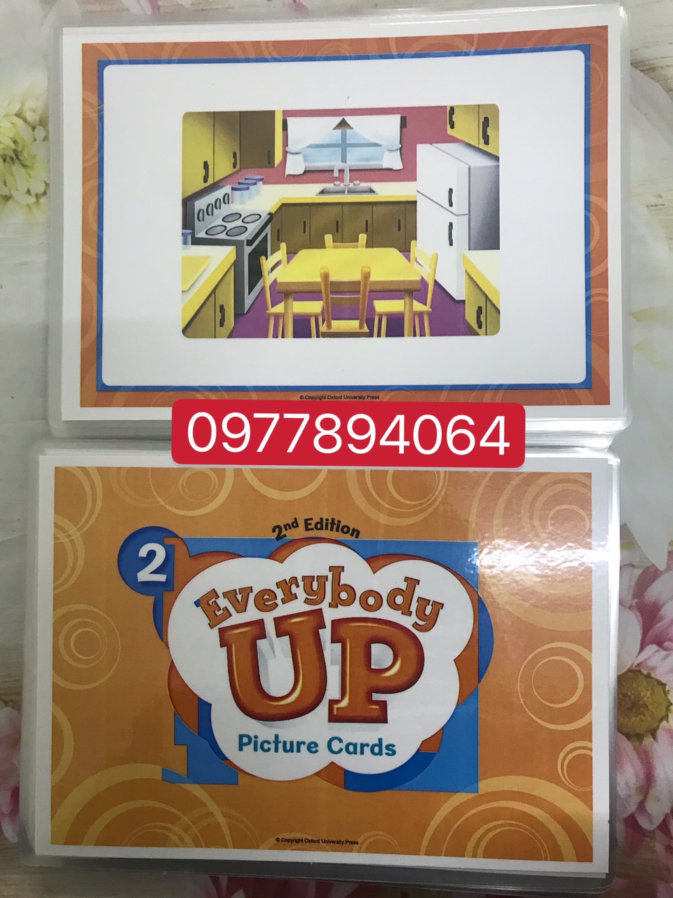 Flashcard EVERYBODY UP 2 - ép plastic