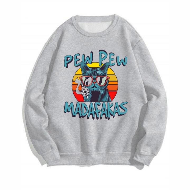 ÁO SWEATER NAM NỮ IN KC1 CHẤT LIỆU VẢI NỈ BÔNG SIZE TỪ 35-70kg