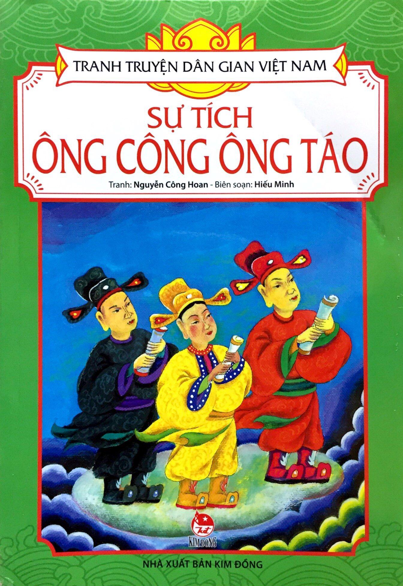 Tranh Truyện Dân Gian Việt Nam - Sự tích Ông Công Ông Táo