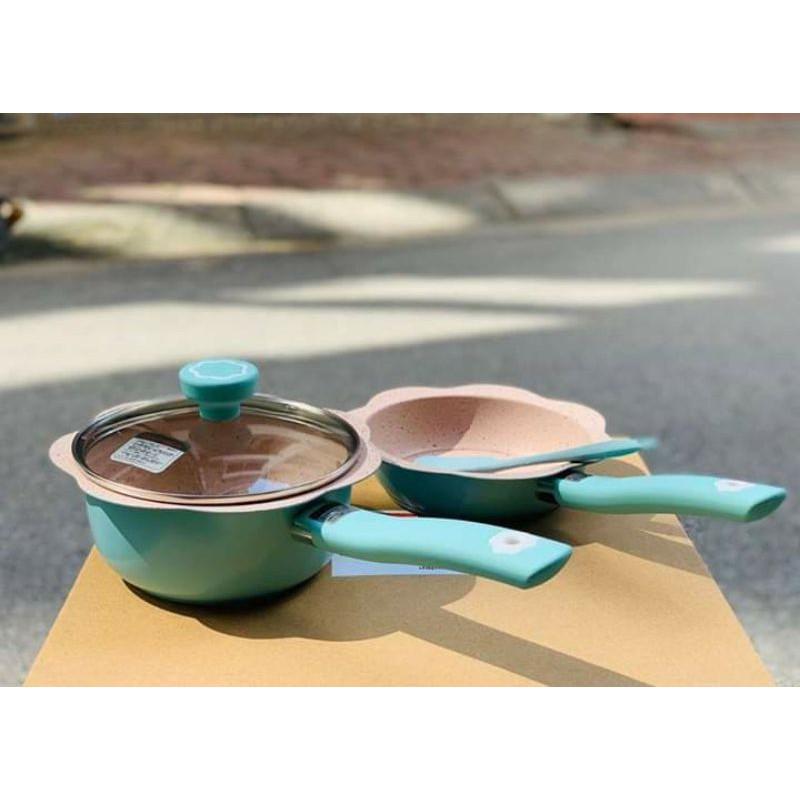 Bộ nồi chảo 16cm Nhật Bản