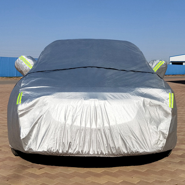 Bạt phủ xe hơi cách nhiệt, bạt trùm xe ô tô từ 4-7 chỗ chất liệu vải Oxford cao cấp (Combo tặng giá đỡ điện thoại gắn cửa gió xe ô tô)