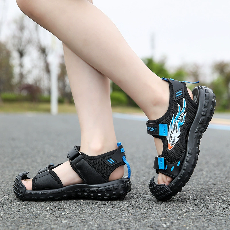 Dép Sandal Bé Trai, Dép Quai Hậu Trẻ Em Họa Tiết Đại Bàng Đế EVA Siêu Nhẹ Mã DP27