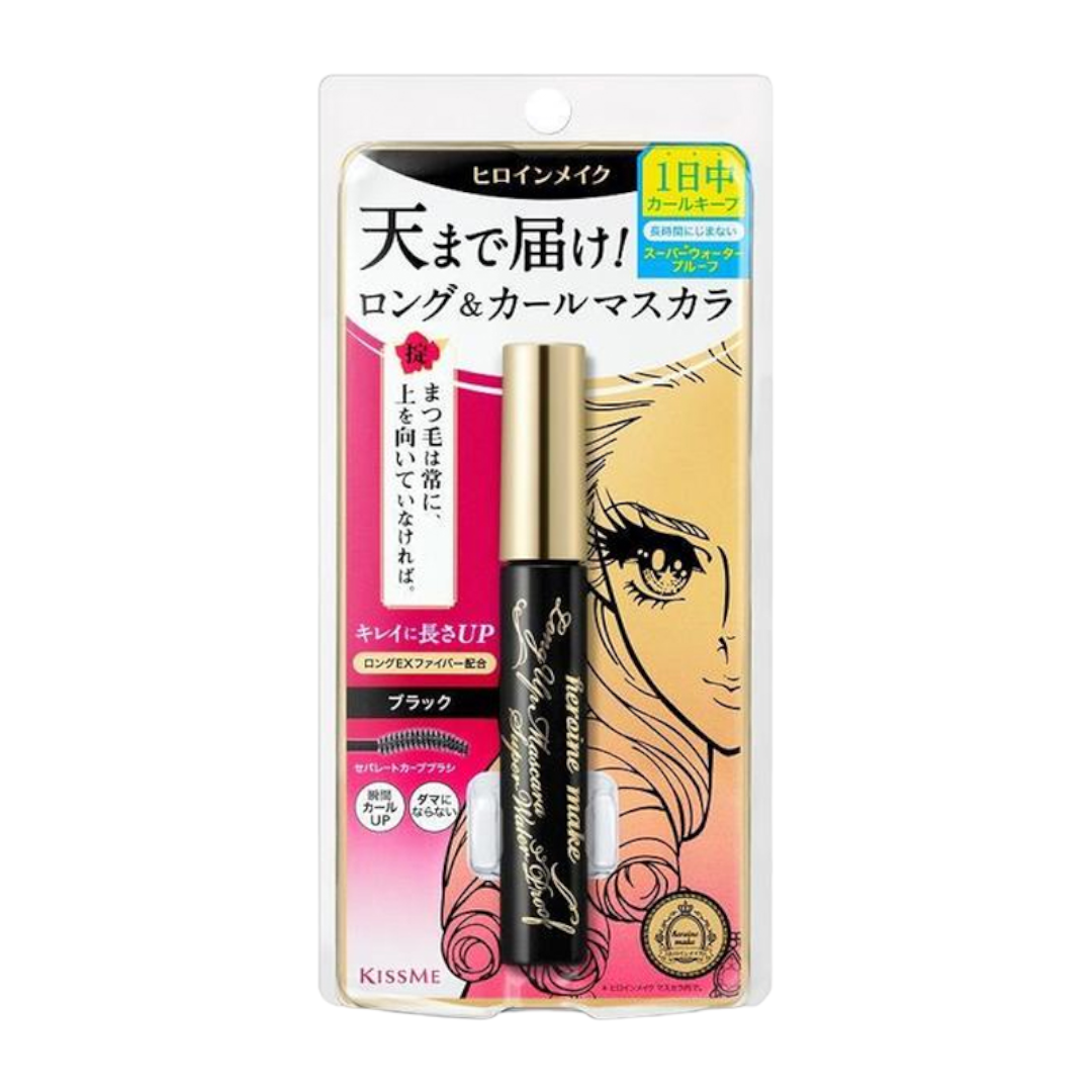 Mascara  Dài Và Cong Mi ,Không Lem Trôi  Kissme Long Up WP ( 6g)