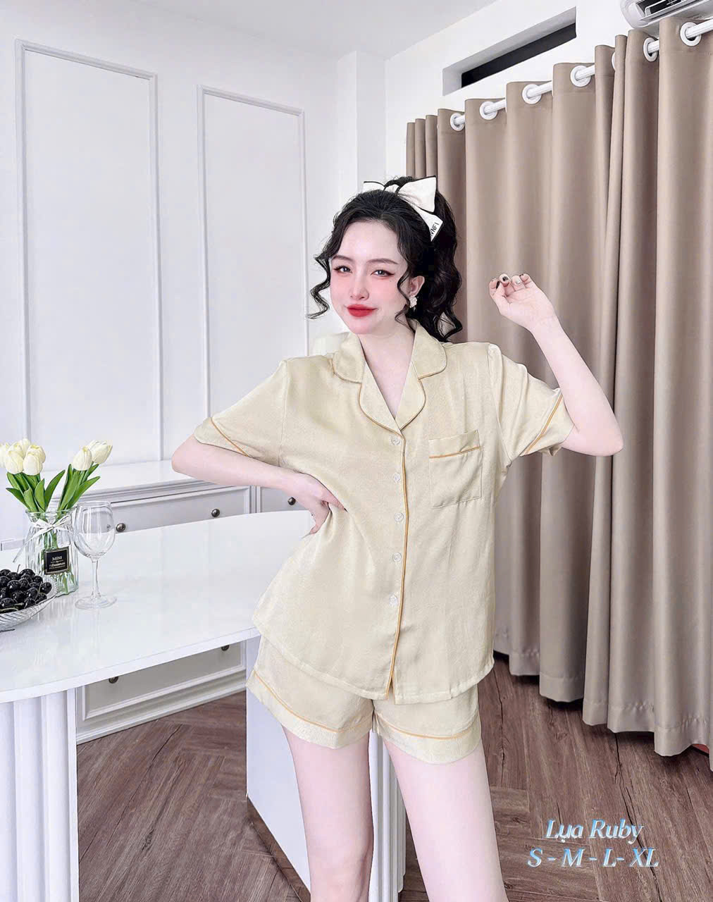 Bộ đồ ngủ pijama đùi