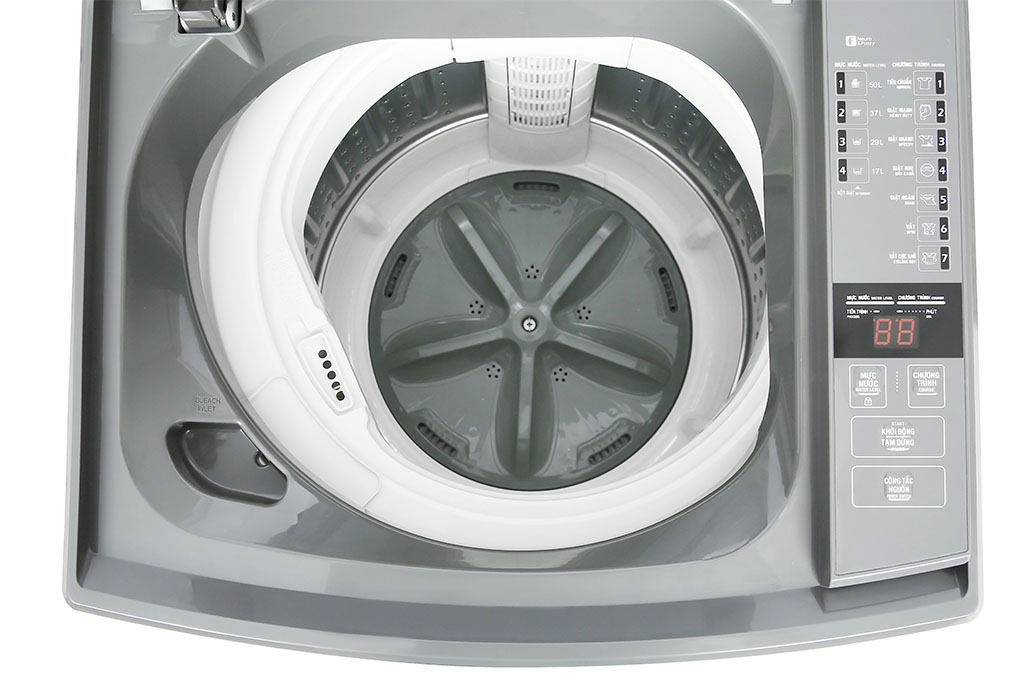 Máy giặt Aqua 8 KG AQW-KS80GT S-Hàng chính hãng
