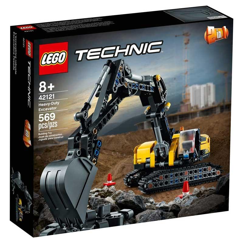 Đồ Chơi Lắp Ráp LEGO Technic 2 In 1 42121 - Heavy-Duty Excavator (569 Mảnh Ghép)