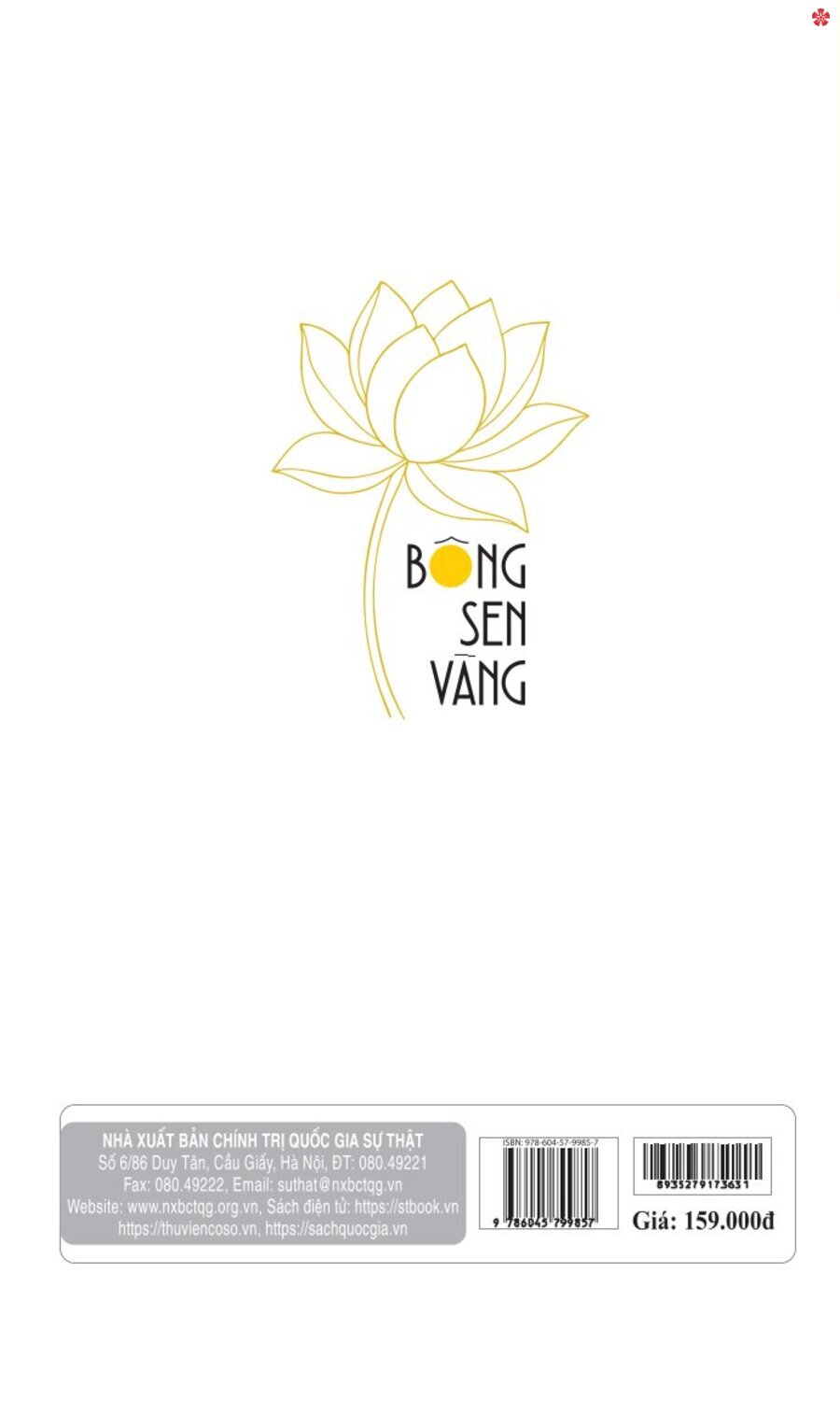 Bông sen vàng (Xuất bản lần thứ ba) - bản in 2025