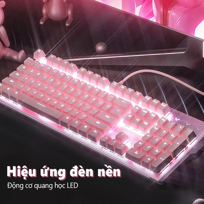 SG-8842 Bàn Phím Gaming có dây Giả Cơ Led Siêu Đẹp Chuyên Chơi Game, Văn Phòng Cho Máy Tính Laptop [Hàng chính hãng