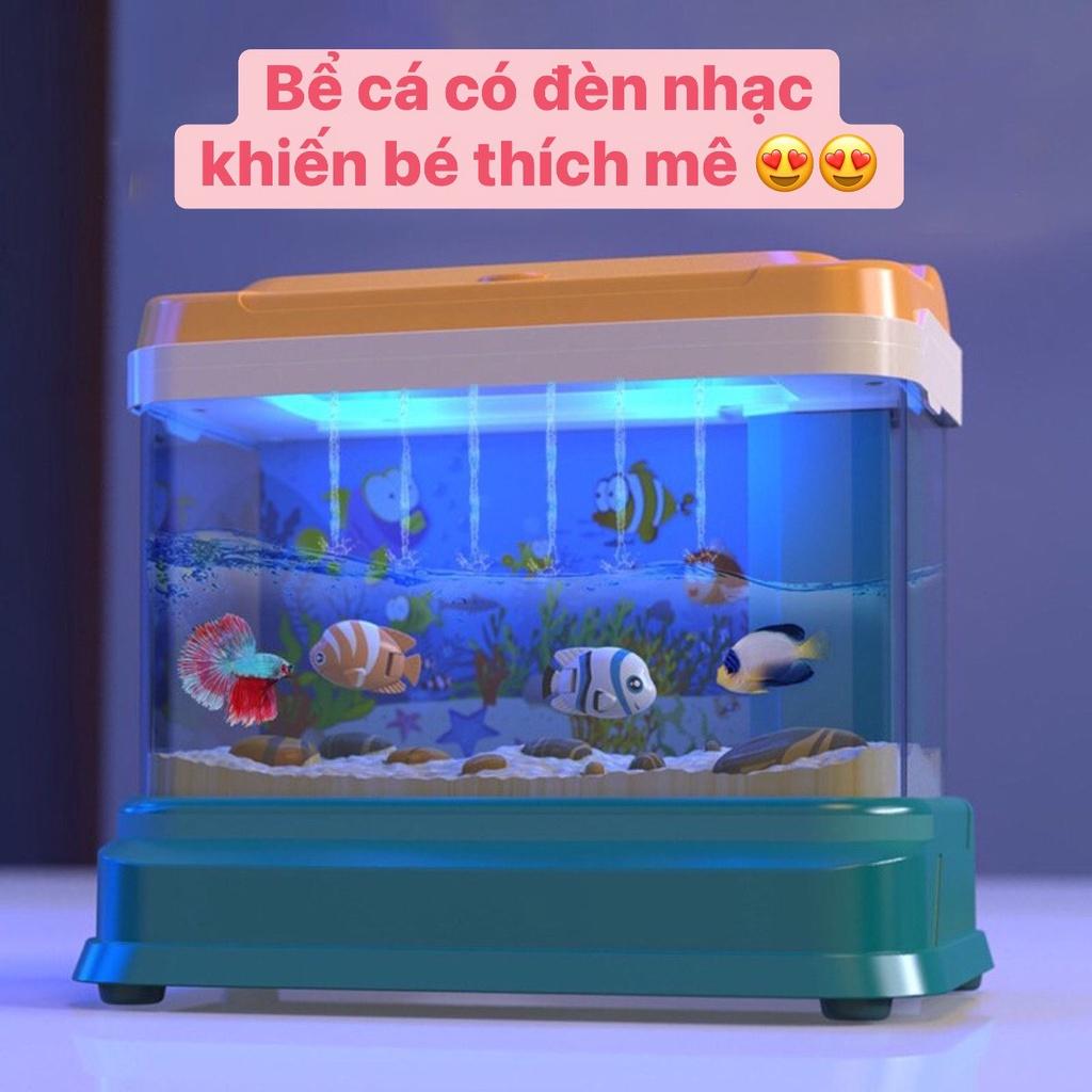 MỚI VÀ HOT NHẤT 2022 ĐỒ CHƠI CÂU CÁ, BỂ CÁ CẢNH SINH ĐỘNG MINI CÓ NHẠC, ÁNH SÁNG (CHILDREN'S AQUARIUM FISHING TOY)