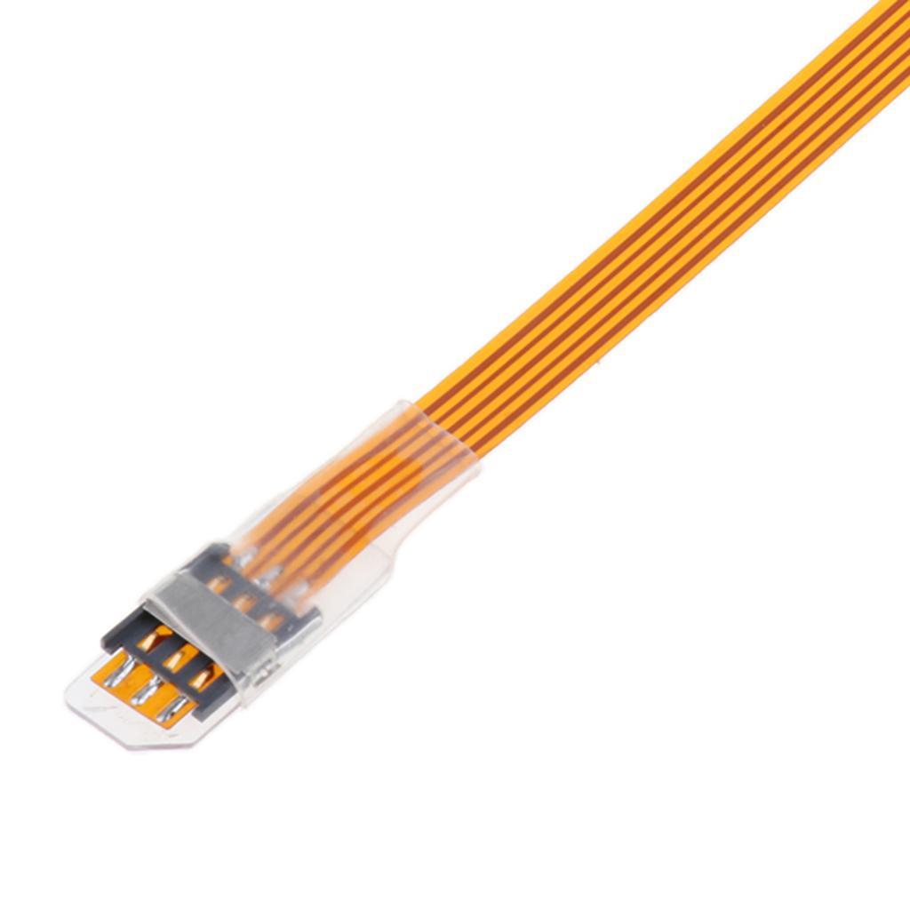 2X Micro SIM to Nano SIM Card Adapter SIM Extension Adapter For Phone