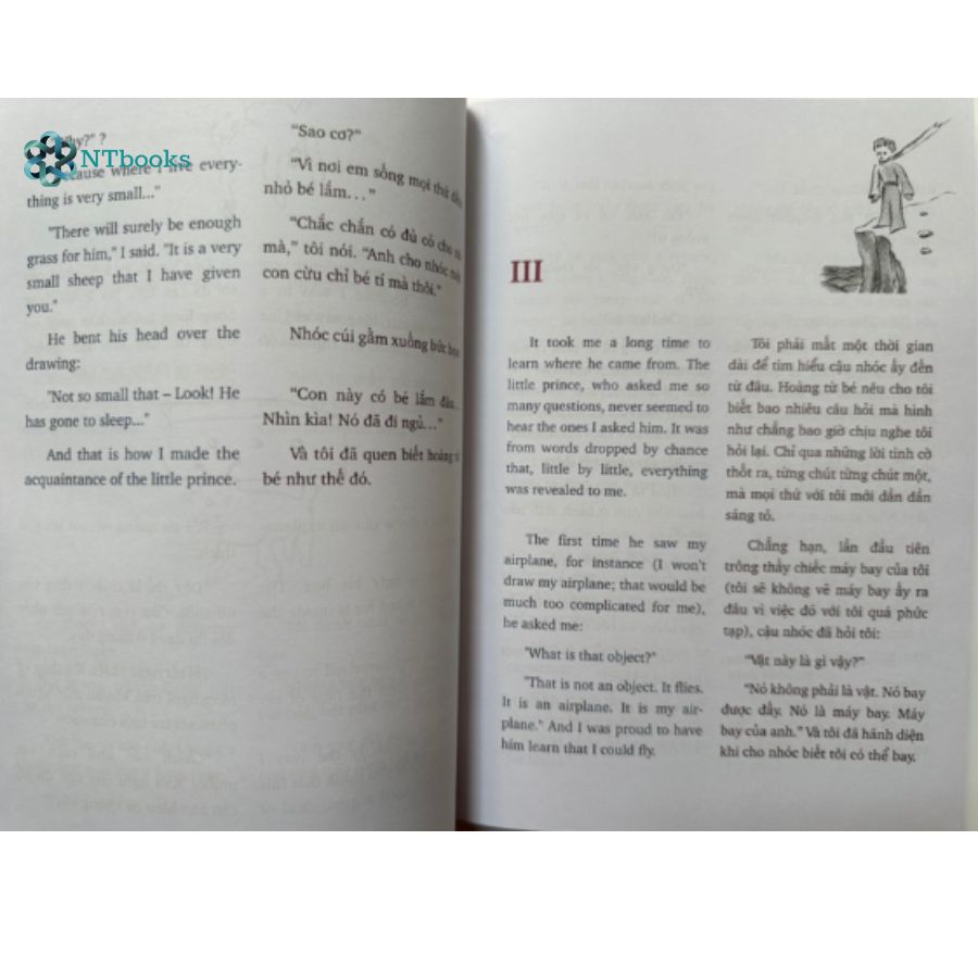 Sách Hoàng Tử Bé - The Little Prince - Học Tiếng Anh Cùng Sách Song Ngữ