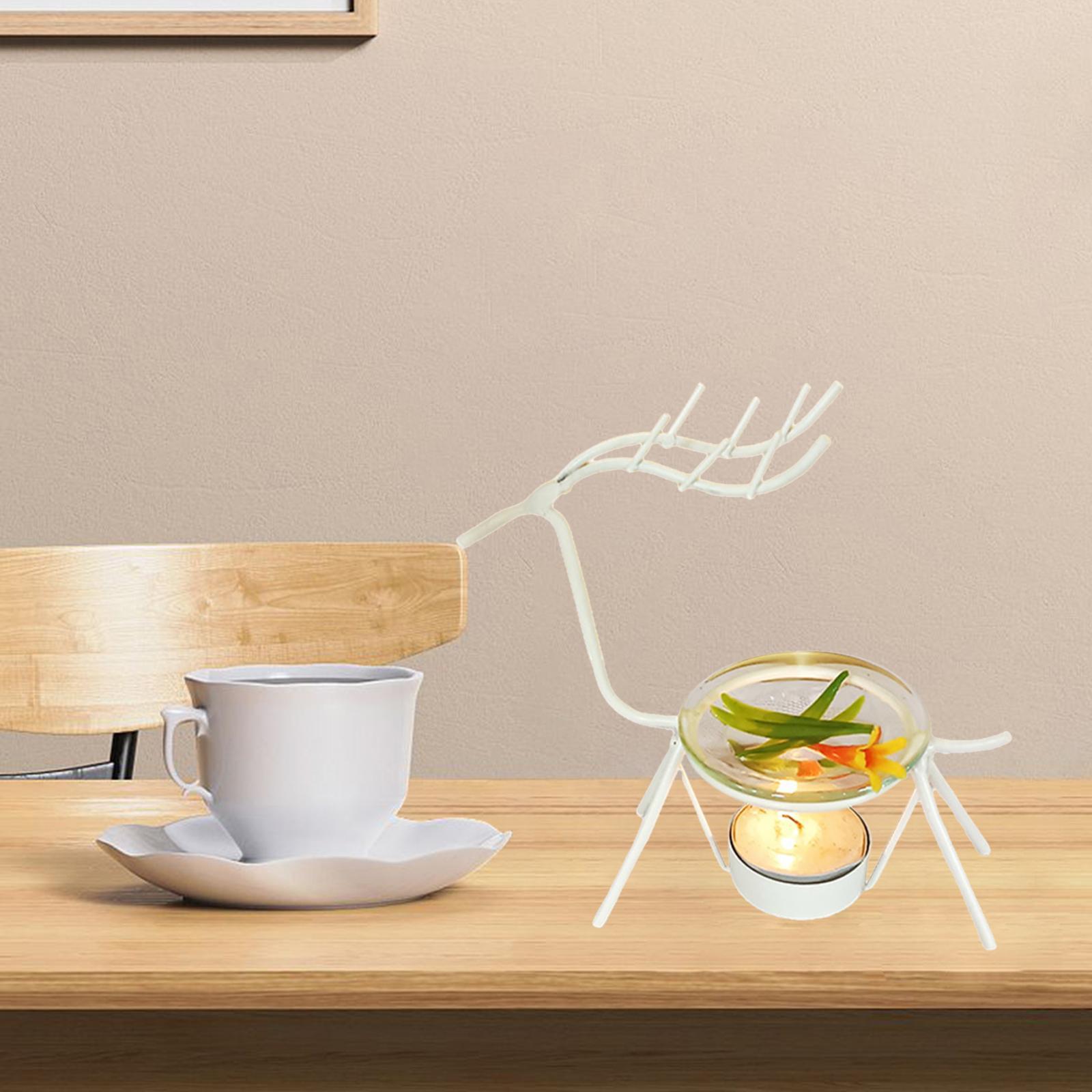 Tealight Candle Holder Essential Oil Burner Scented Warmer Decors