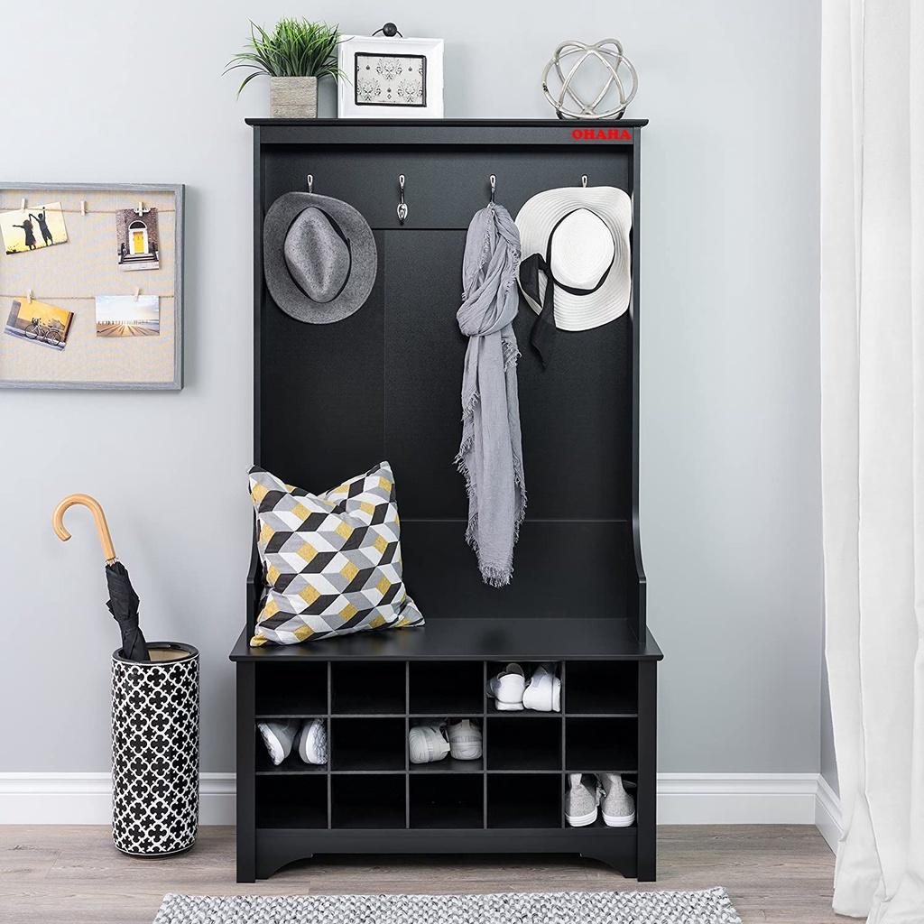 Tủ giày cao cấp nhiều ngăn OHAHA 001 - Black Color