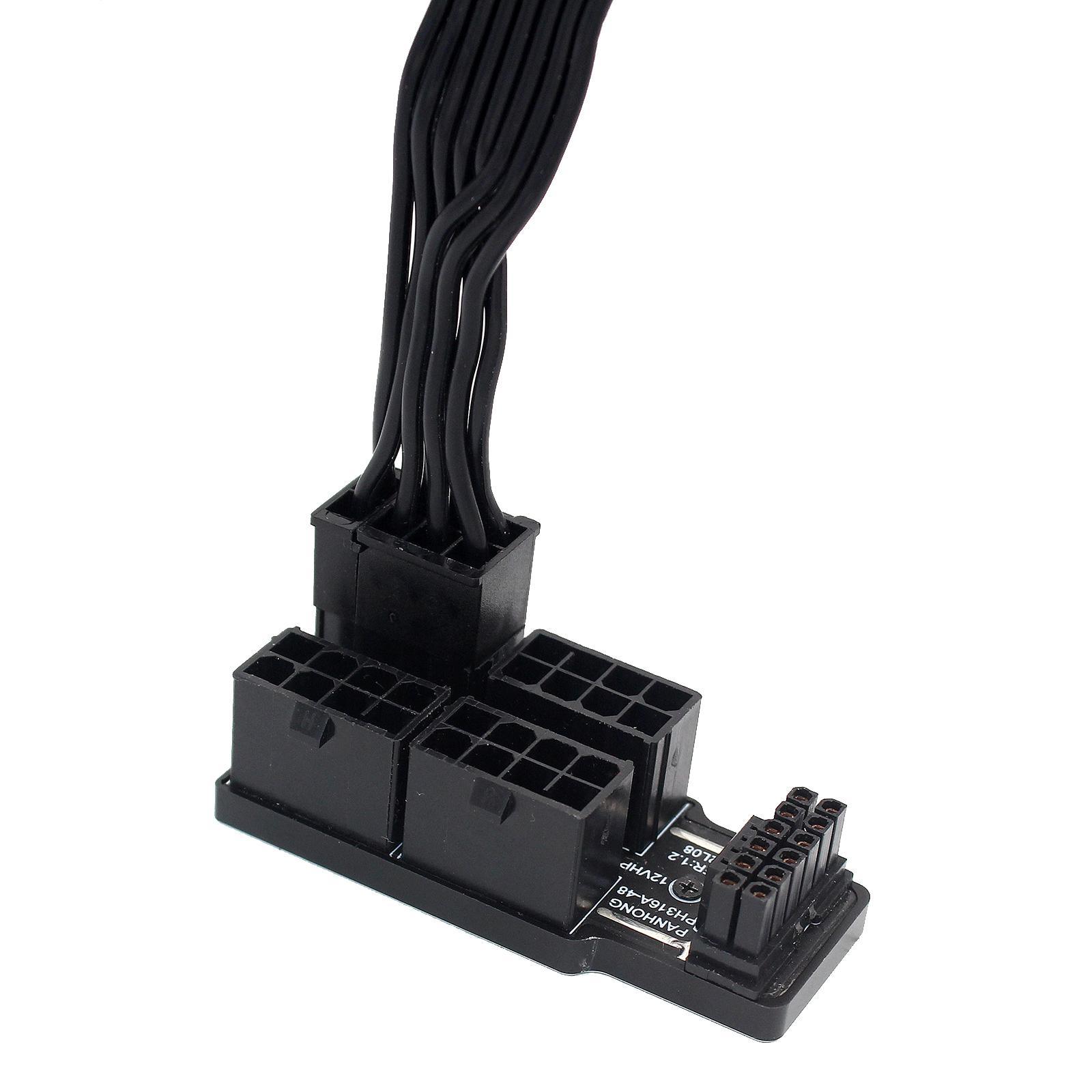 ATX3.0 12vhpwr 12+4P Power Steering Connector 4x8P to 40 Graphics Connector Easy to Use 600W Power Steering Connector