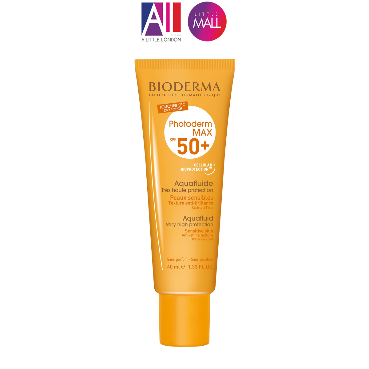 Kem chống nắng không màu giảm bóng nhờn cho mọi loại da Bioderma Photoderm Max SPF 50+ 40ml (Nhập khẩu)