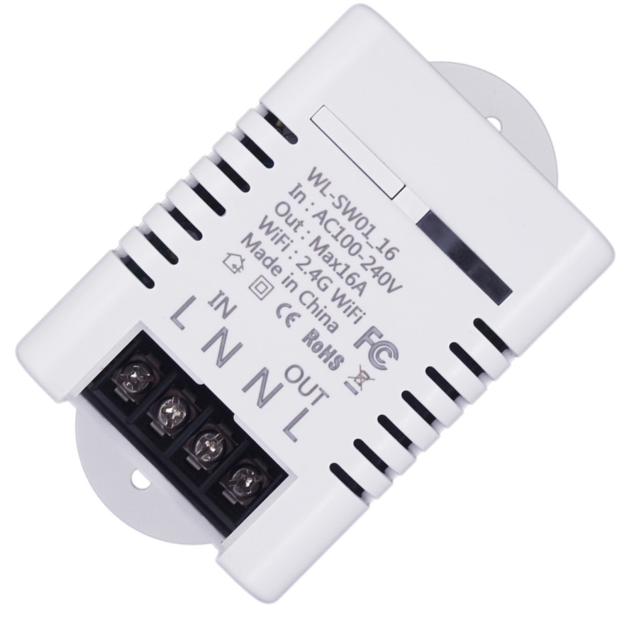 Công tắc ĐKTX kết nối smartphone thông minh qua wifi hỗ trợ bật/tắt hẹn giờ thiết bị điện