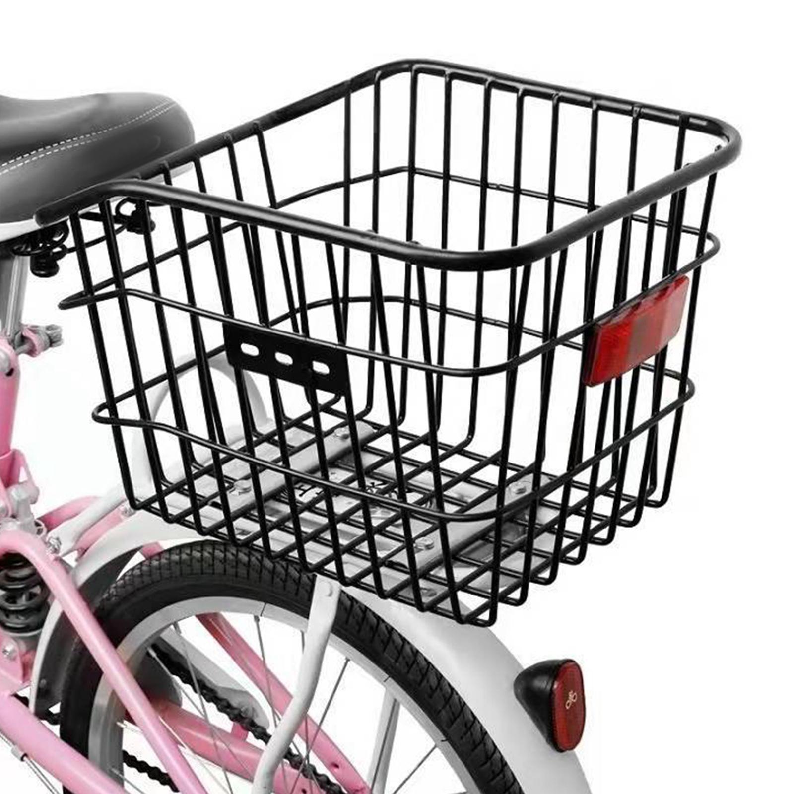Bike Storage Basket with Bike Reflector for Universal Accessory Durable
