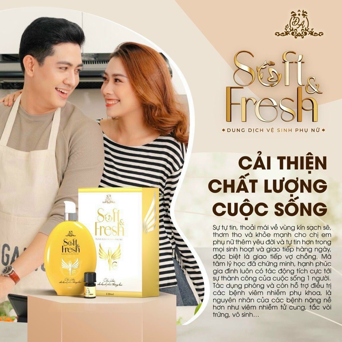 Dung Dịch Vệ Sinh Đông Anh Chính Hãng 120ml Tặng Nước Hoa Vùng Kín