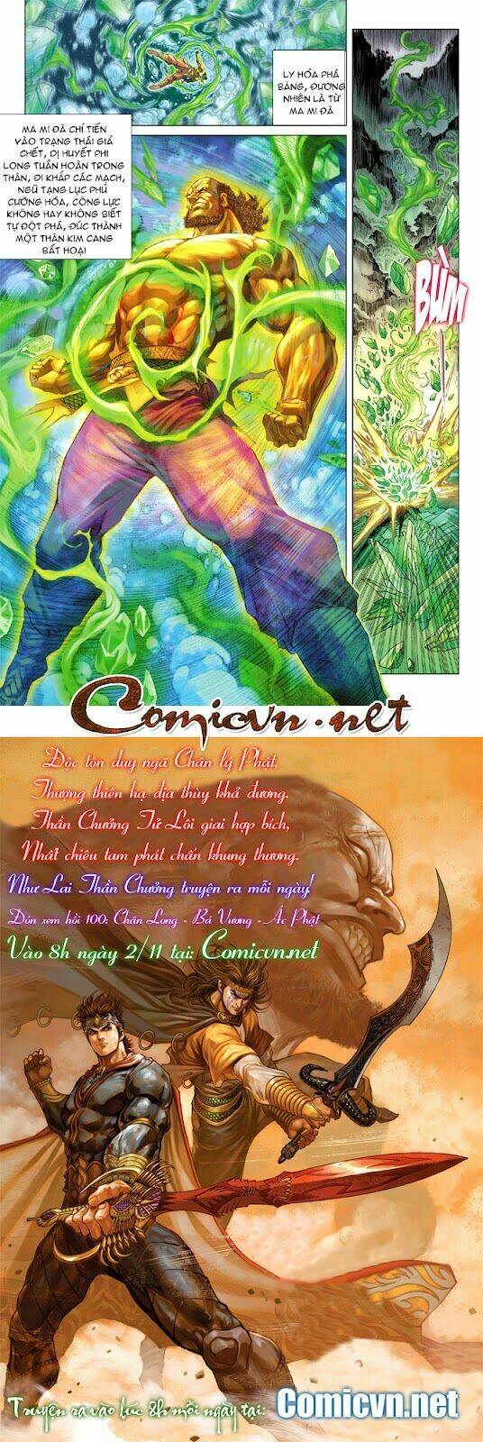 thiên tử truyền kỳ 5 - như lai thần chưởng chapter 99 34