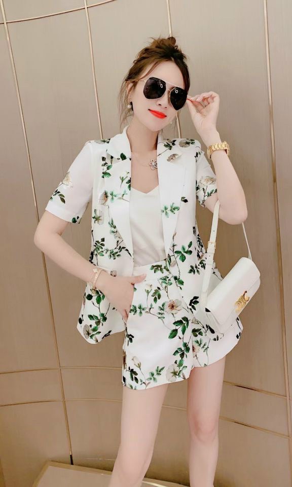 BỘ VEST QUẦN SHORT TAY NGẮN NỮ