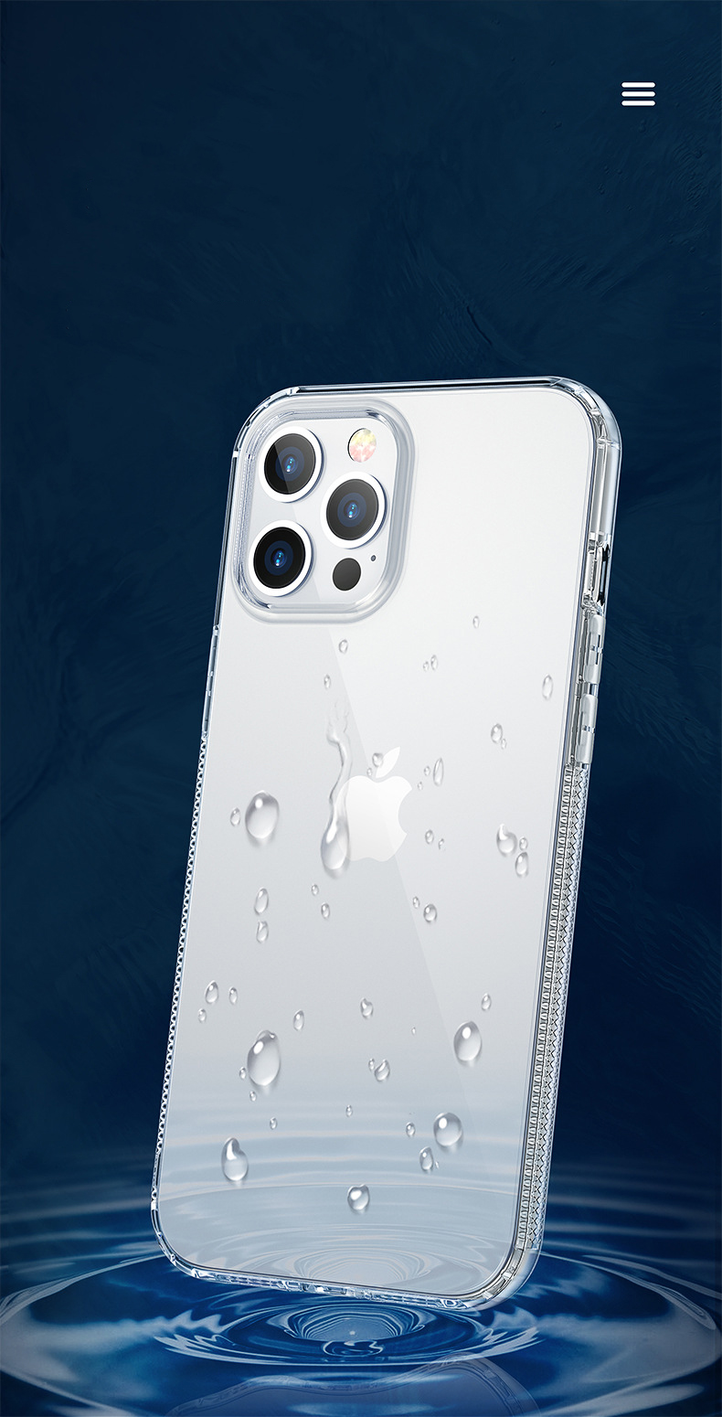Ốp Lưng dành cho iPhone 12 Mini / 12 & 12 Pro / 12 Pro Max Leeu Design Liquid Crystal - Hàng Nhập Khẩu