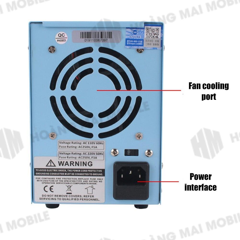 Máy cấp nguồn SUNSHINE P-3005A đồng hồ 4 số 30V-5A