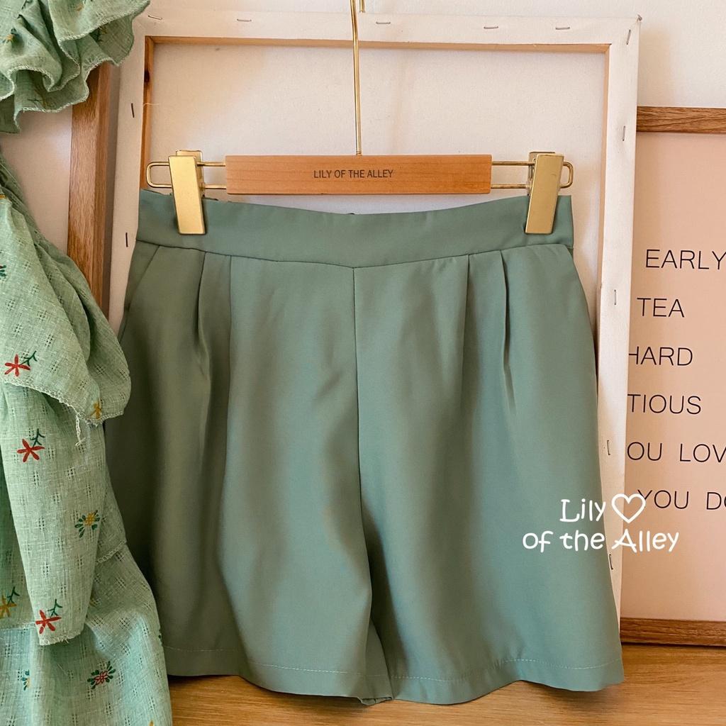 Set áo đũi hoa 3 tầng quần short