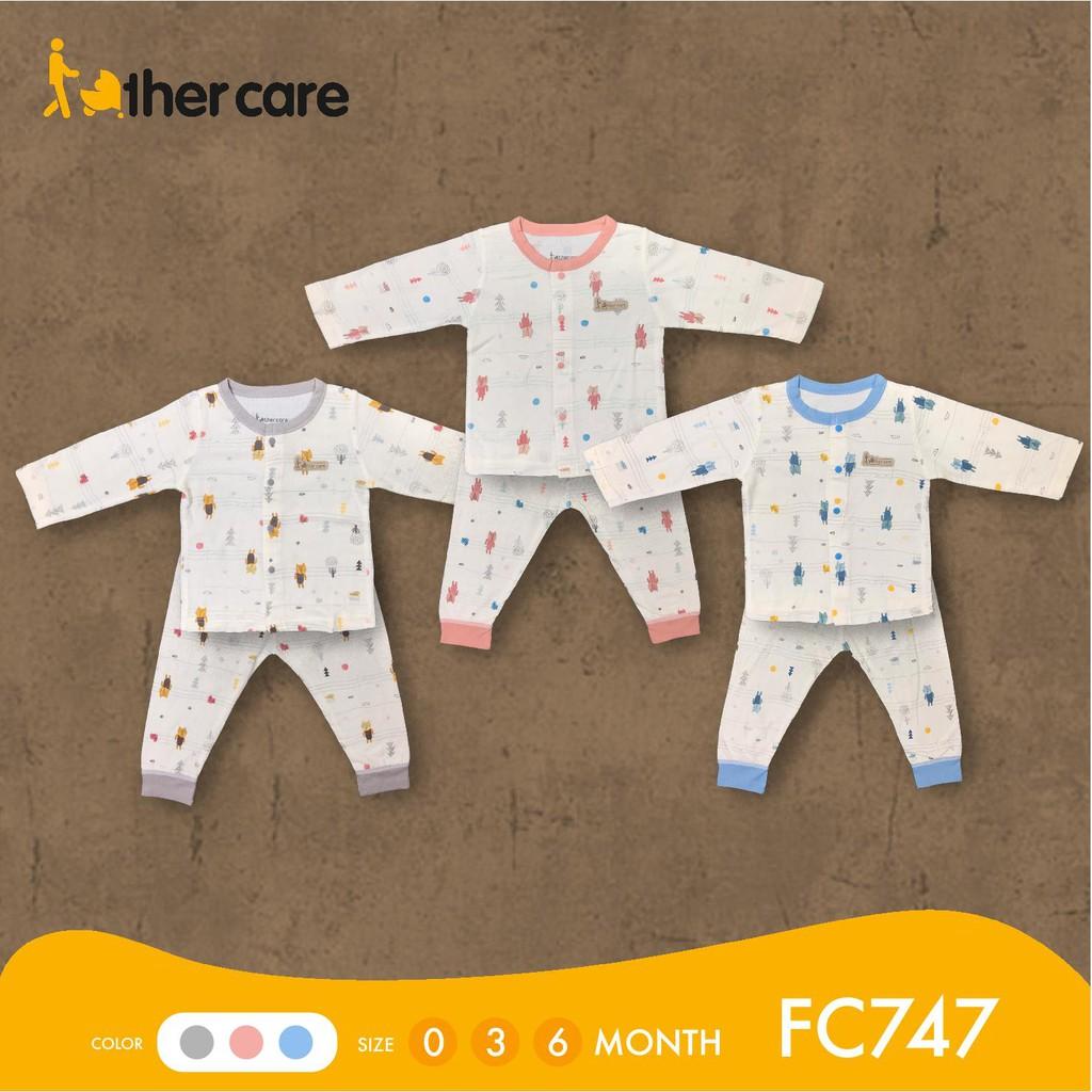 Bộ Quần Áo Trẻ em DT FatherCare Cài Giữa - Họa Tiết Báo (Họa Tiết) FC747