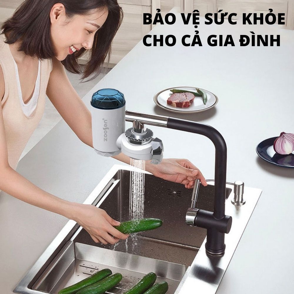 Đầu Lọc Nước Trực Tiếp Tại Vòi Công Nghệ 7 Lớp Lọc