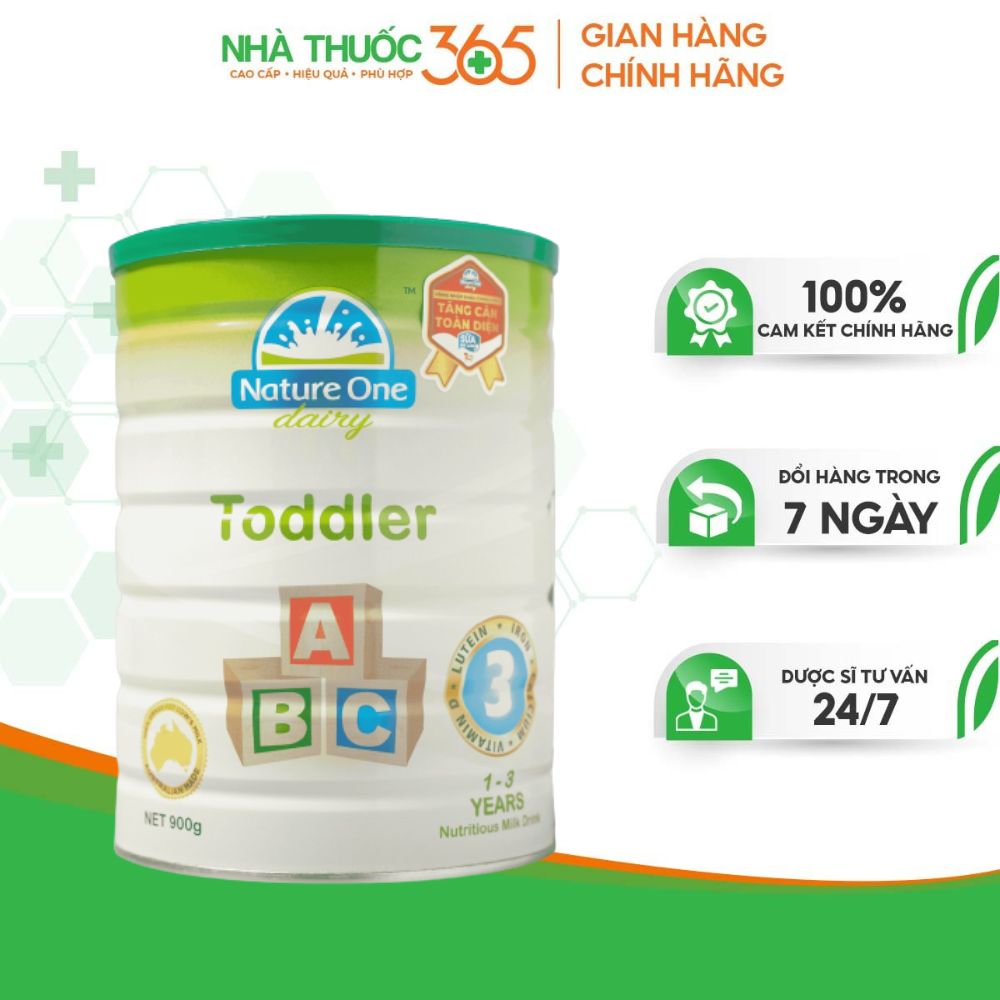 Sữa Bột Cho Bé Từ 1- 3 Tuổi Nature One Dairy Toddler Nutritious Milk Drink Step 3 – Giúp Bổ Sung Dưỡng Chất Phát triển Toàn Diện Cho Bé - Hàng Nhập Khẩu Chính Hãng