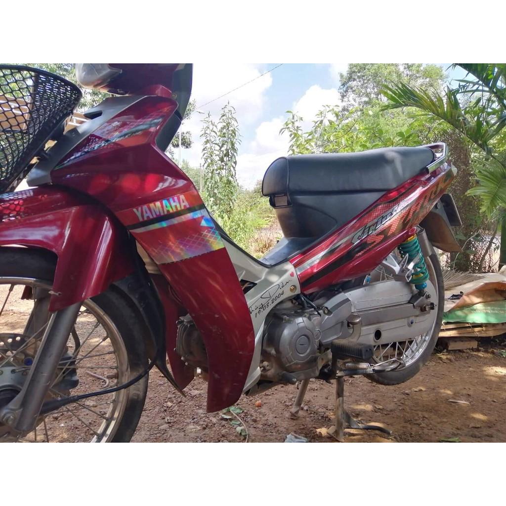 Tem sirius 110 spark đỏ đen crom