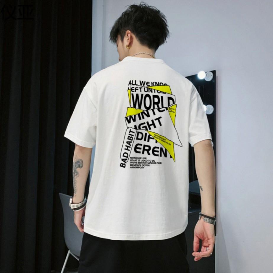 Áo Thun Tay Lỡ In World Different