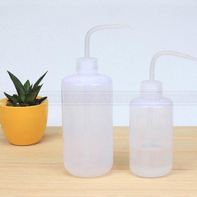 Bình tưới cây sen đá xương rồng vòi cong 500ml