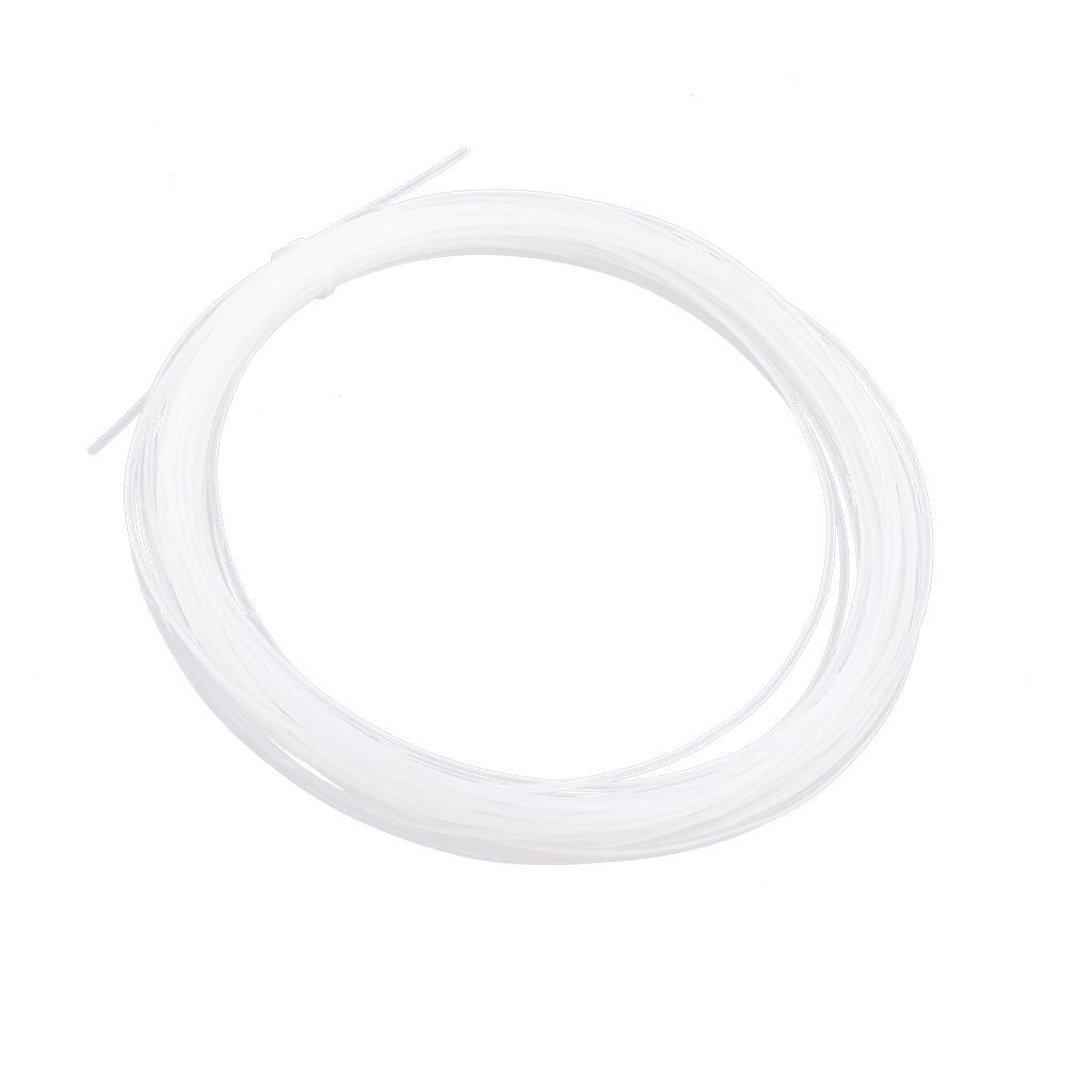 2-15pack 12m Tennis Racket Racquet String High Elastic Thread Line White