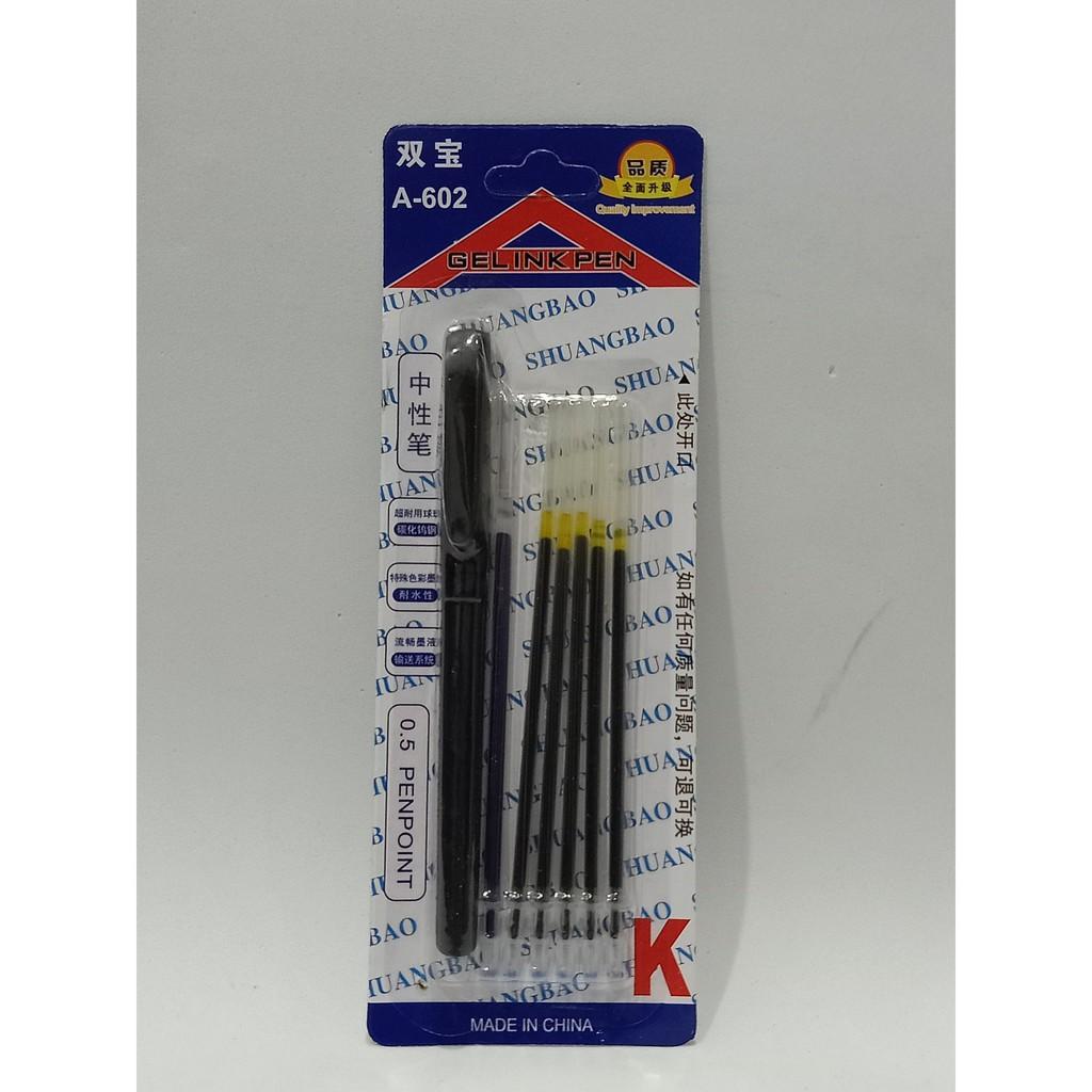 Bộ bút kèm 5 ngòi nước xinh