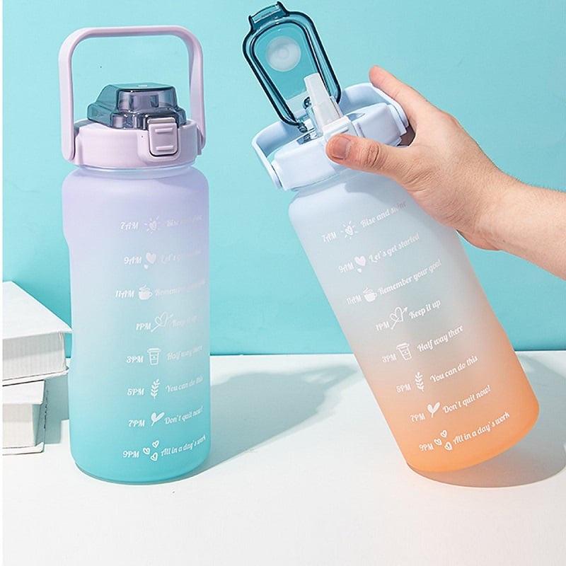 Bình nước nhắc nhở uống nước mỗi ngày dành cho người lười uống nước 2 lít - Quỳnh Mai Hàng Tốt Gía Rẻ