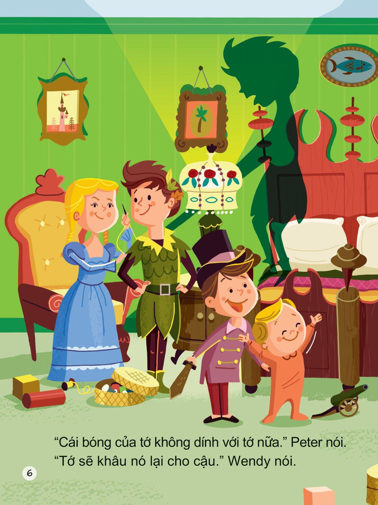 Sách Tác Phẩm Kinh Điển Dành Cho Thiếu Nhi - Peter Pan