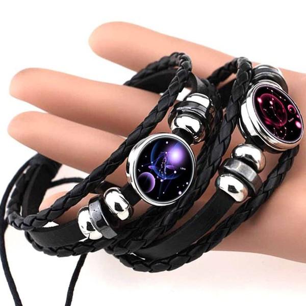 VÒNG TAY 12 CUNG HOÀNG ĐẠO DÂY RÚT VT03