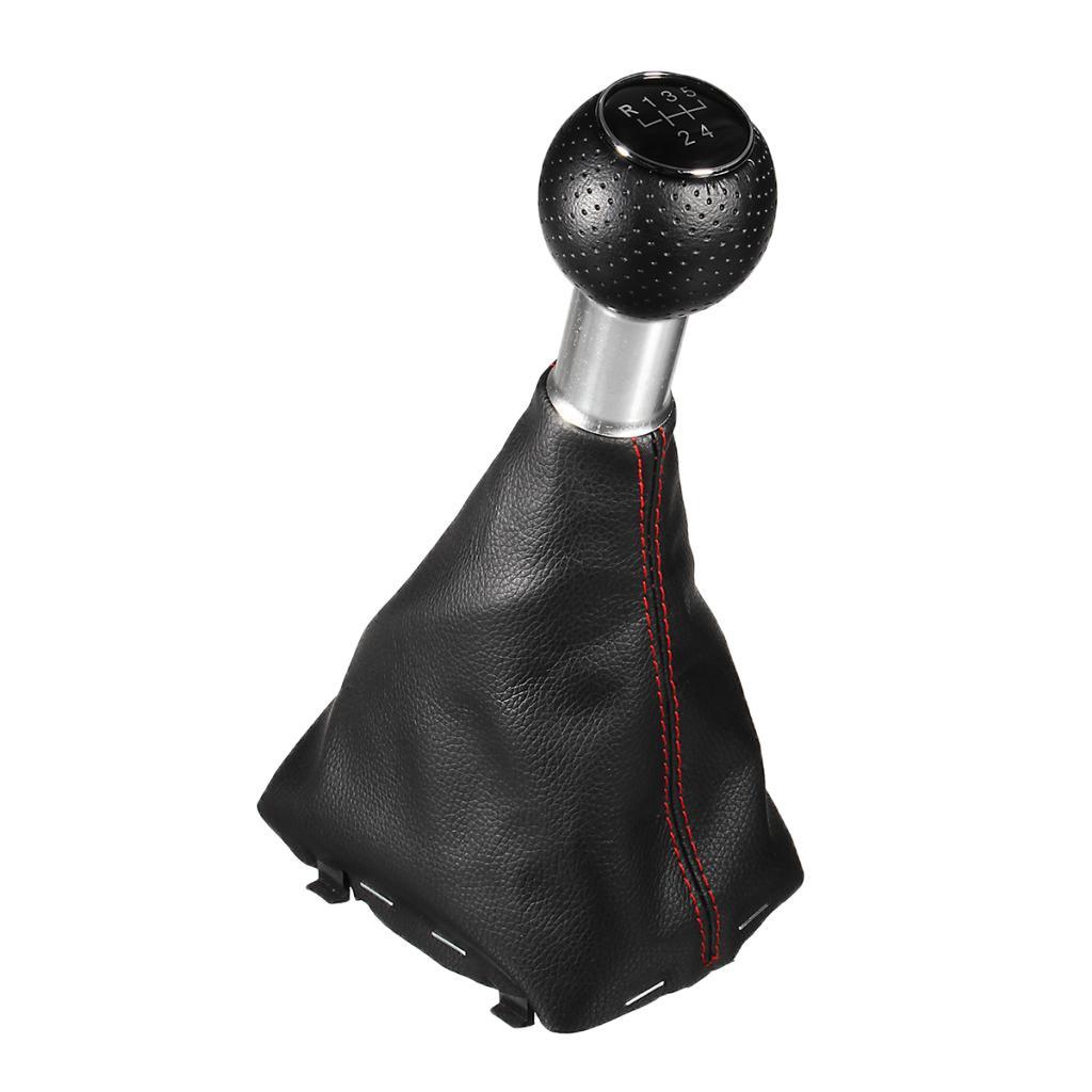 High Quality 5 Speed Gear Knob Shift Shifter Cover Black