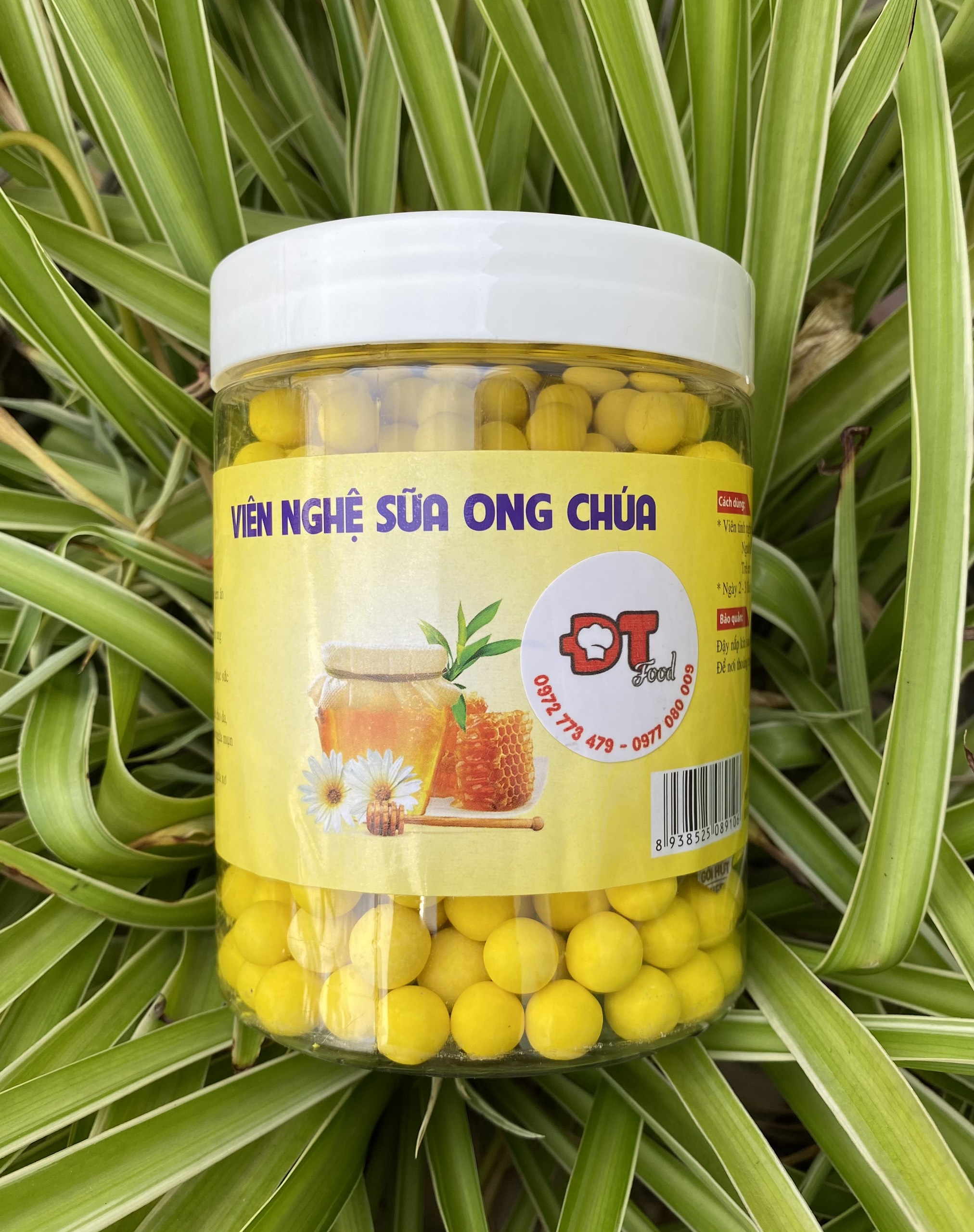 Viên Tinh Bột Nghệ Sữa Ong Chúa - Món quà quý giá cho Sức khoẻ và Sắc đẹp 400G